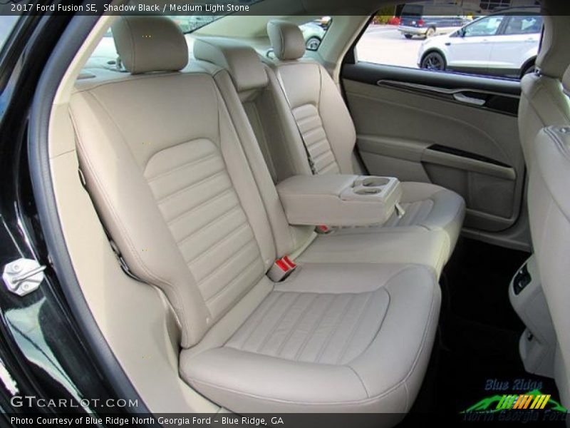 Shadow Black / Medium Light Stone 2017 Ford Fusion SE