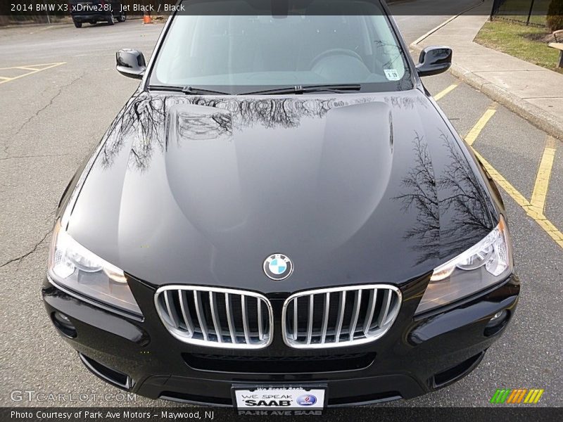 Jet Black / Black 2014 BMW X3 xDrive28i