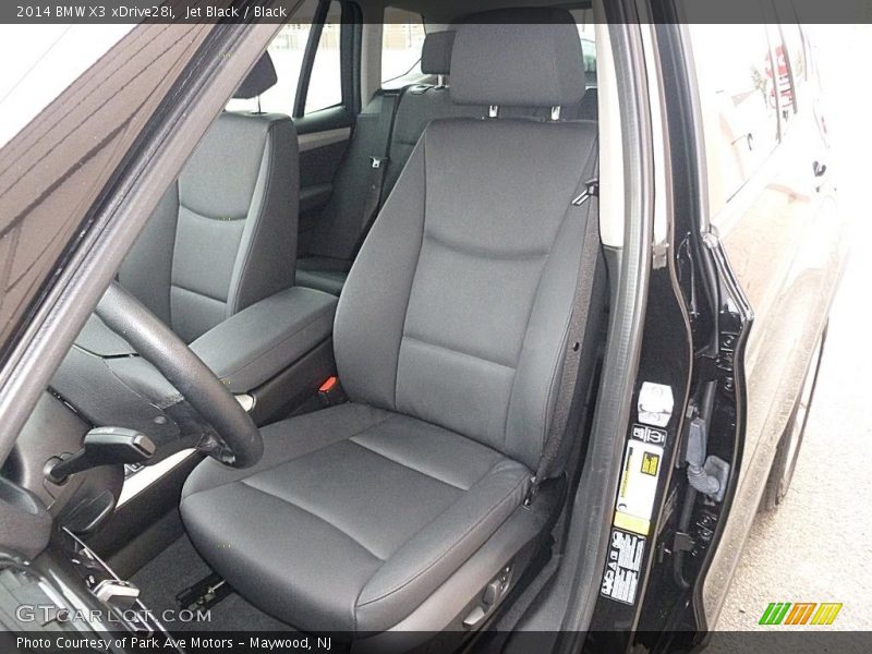 Jet Black / Black 2014 BMW X3 xDrive28i