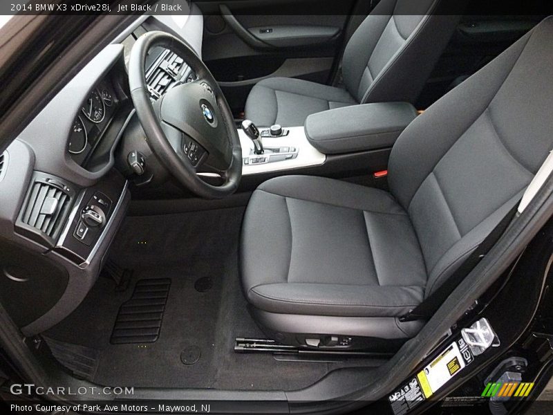 Jet Black / Black 2014 BMW X3 xDrive28i