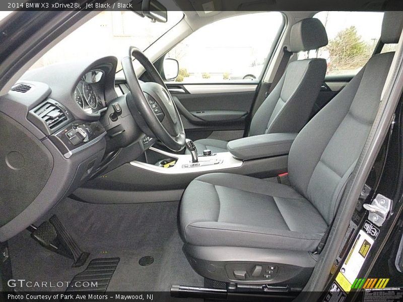 Jet Black / Black 2014 BMW X3 xDrive28i