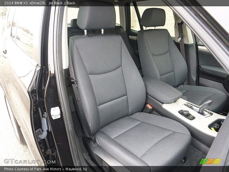 Jet Black / Black 2014 BMW X3 xDrive28i