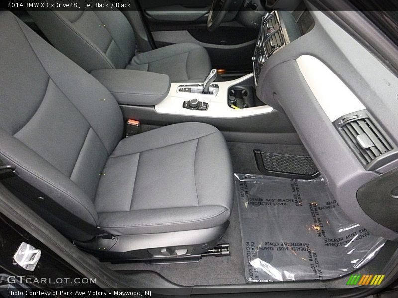 Jet Black / Black 2014 BMW X3 xDrive28i