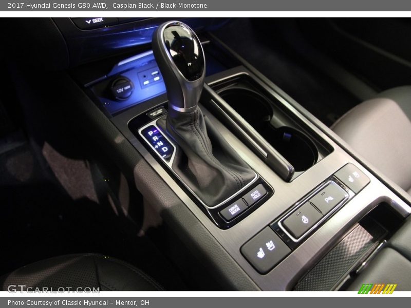 Caspian Black / Black Monotone 2017 Hyundai Genesis G80 AWD