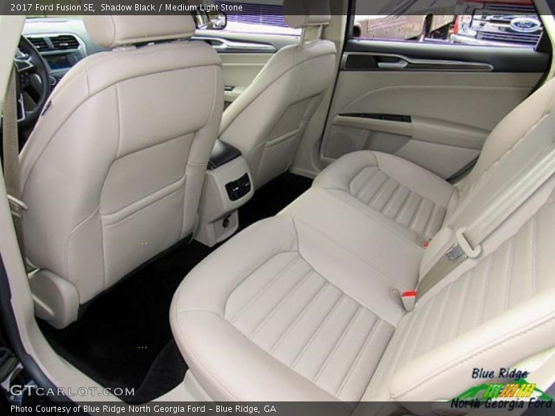 Shadow Black / Medium Light Stone 2017 Ford Fusion SE