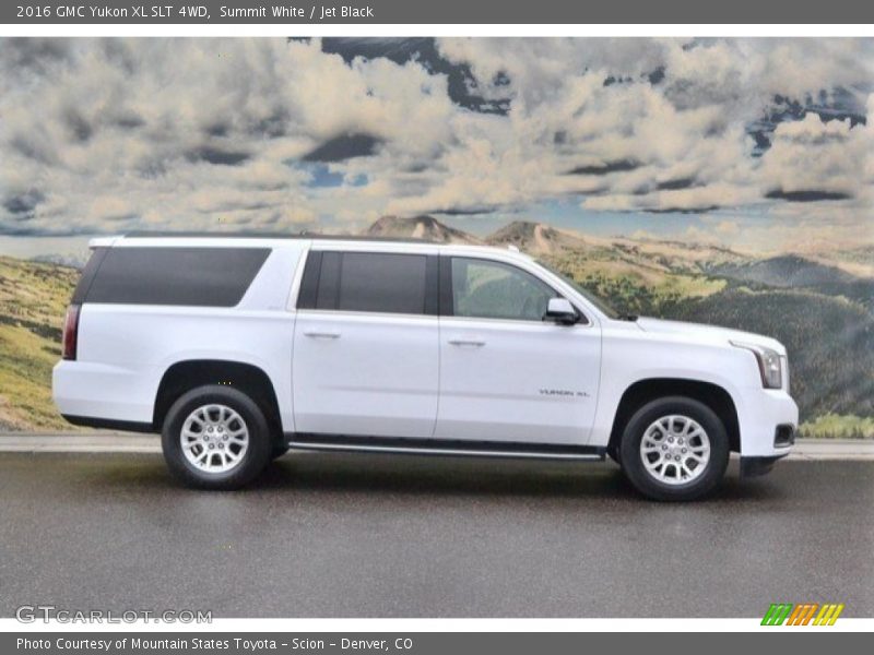 Summit White / Jet Black 2016 GMC Yukon XL SLT 4WD