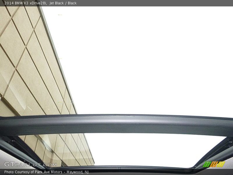 Jet Black / Black 2014 BMW X3 xDrive28i