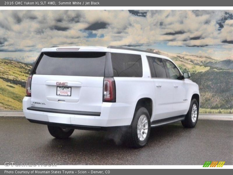 Summit White / Jet Black 2016 GMC Yukon XL SLT 4WD