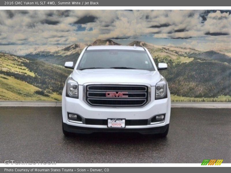 Summit White / Jet Black 2016 GMC Yukon XL SLT 4WD