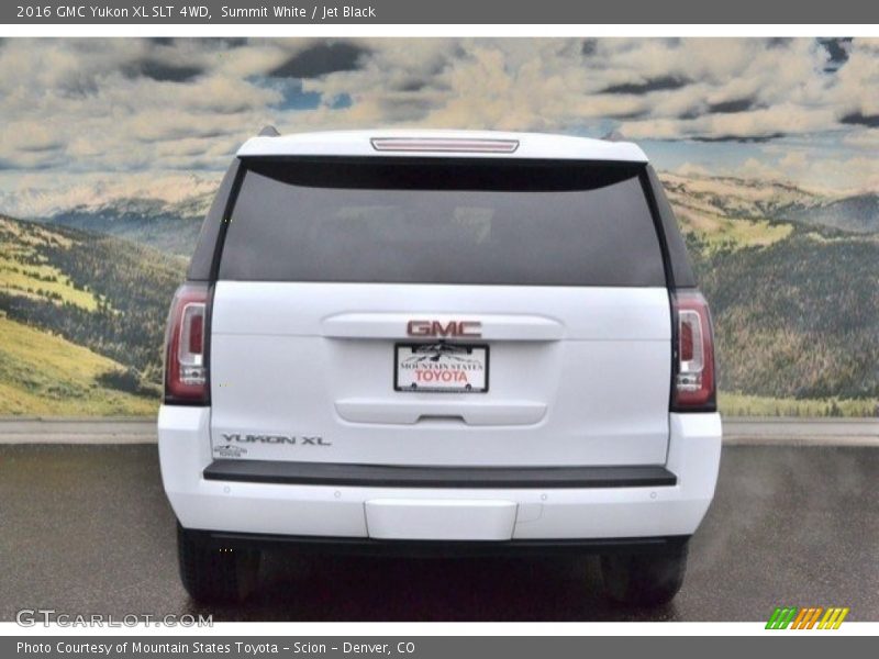 Summit White / Jet Black 2016 GMC Yukon XL SLT 4WD