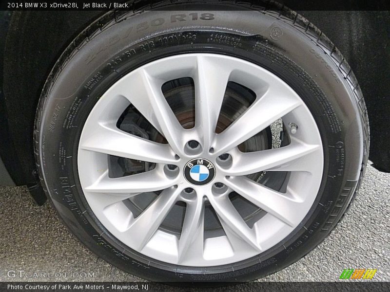 Jet Black / Black 2014 BMW X3 xDrive28i