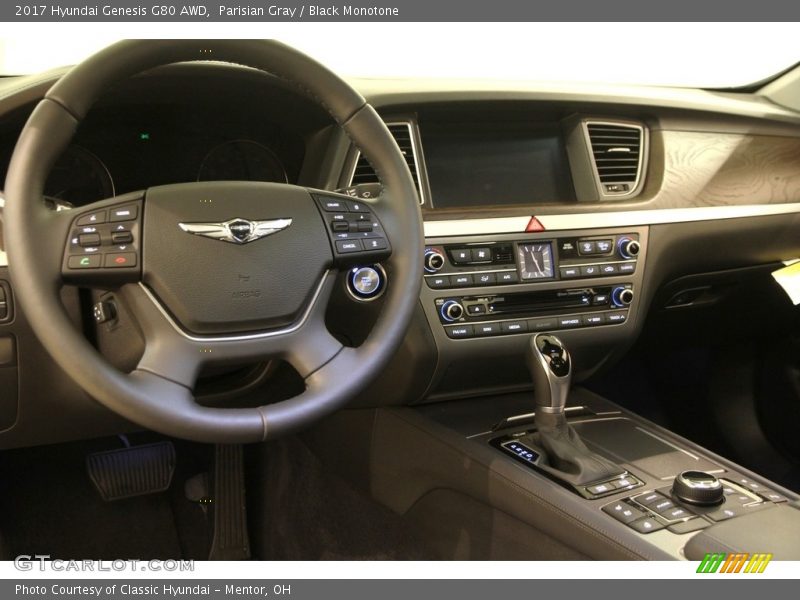 Parisian Gray / Black Monotone 2017 Hyundai Genesis G80 AWD