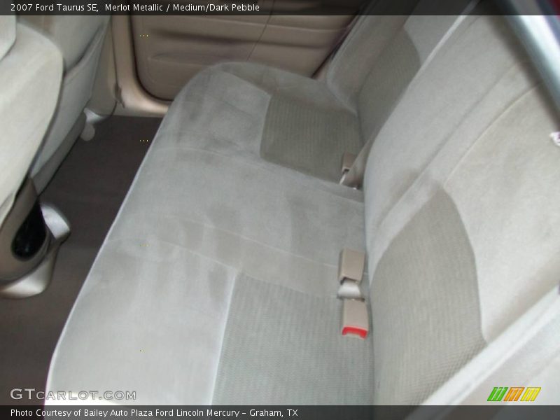 Merlot Metallic / Medium/Dark Pebble 2007 Ford Taurus SE