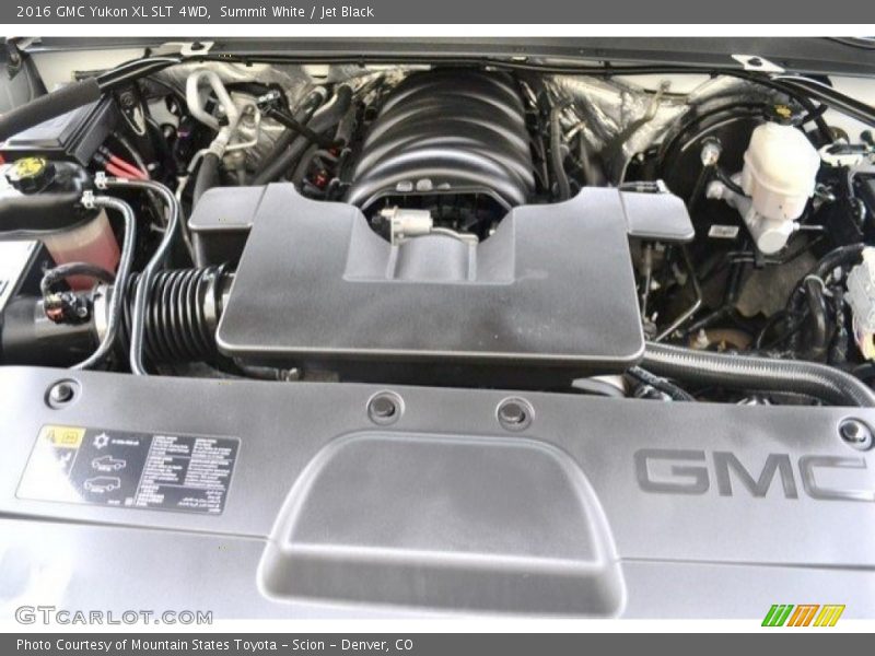 Summit White / Jet Black 2016 GMC Yukon XL SLT 4WD