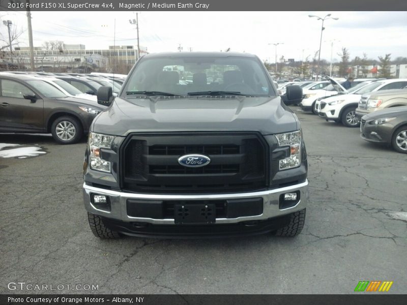 Magnetic / Medium Earth Gray 2016 Ford F150 XL SuperCrew 4x4