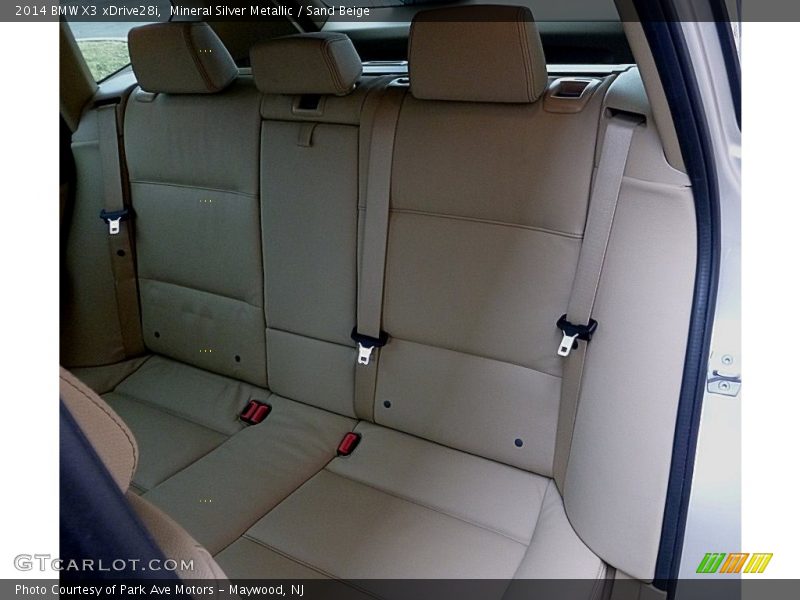 Mineral Silver Metallic / Sand Beige 2014 BMW X3 xDrive28i