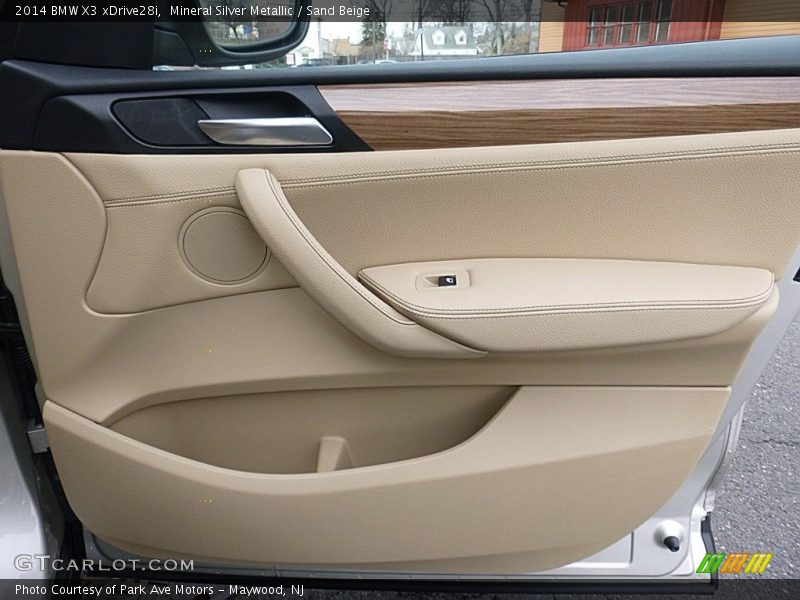 Mineral Silver Metallic / Sand Beige 2014 BMW X3 xDrive28i