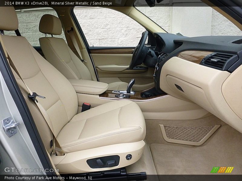 Mineral Silver Metallic / Sand Beige 2014 BMW X3 xDrive28i