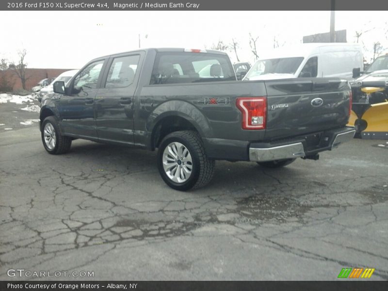 Magnetic / Medium Earth Gray 2016 Ford F150 XL SuperCrew 4x4
