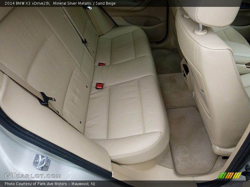 Mineral Silver Metallic / Sand Beige 2014 BMW X3 xDrive28i
