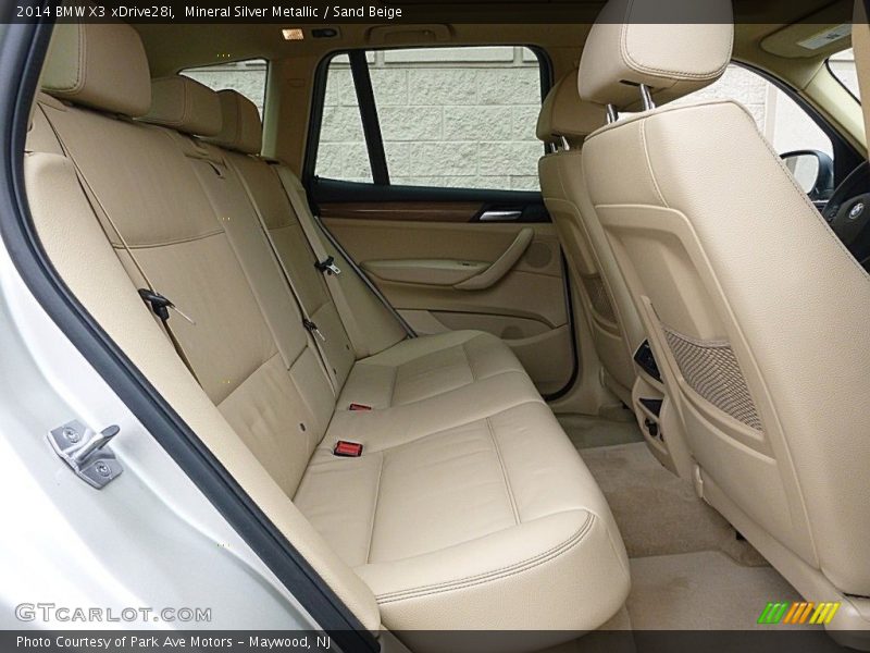 Mineral Silver Metallic / Sand Beige 2014 BMW X3 xDrive28i