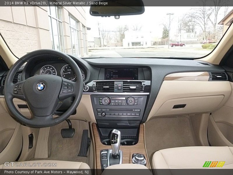 Mineral Silver Metallic / Sand Beige 2014 BMW X3 xDrive28i