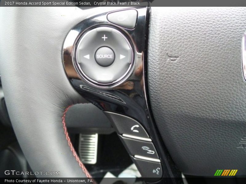 Crystal Black Pearl / Black 2017 Honda Accord Sport Special Edition Sedan