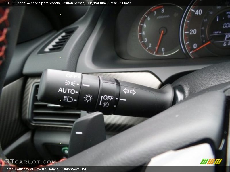 Crystal Black Pearl / Black 2017 Honda Accord Sport Special Edition Sedan