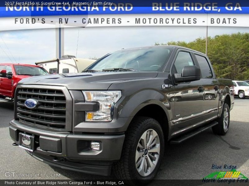 Magnetic / Earth Gray 2017 Ford F150 XL SuperCrew 4x4
