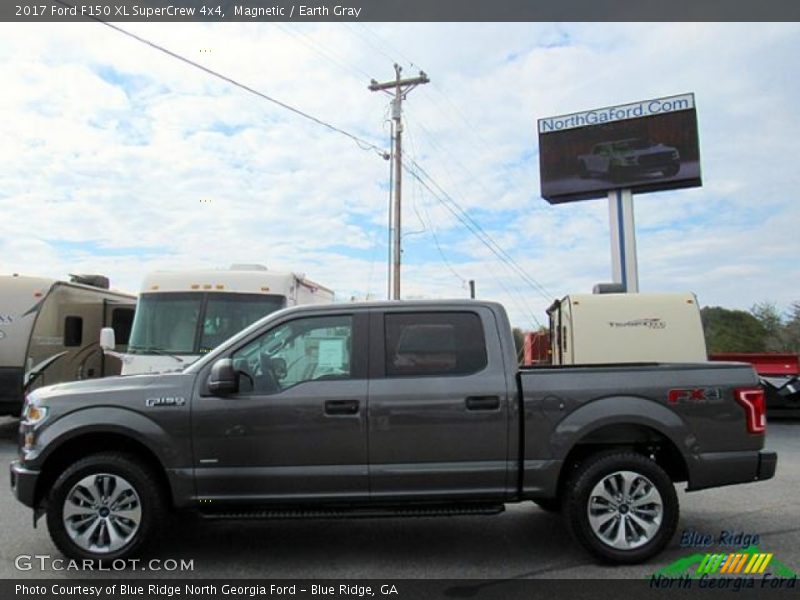 Magnetic / Earth Gray 2017 Ford F150 XL SuperCrew 4x4