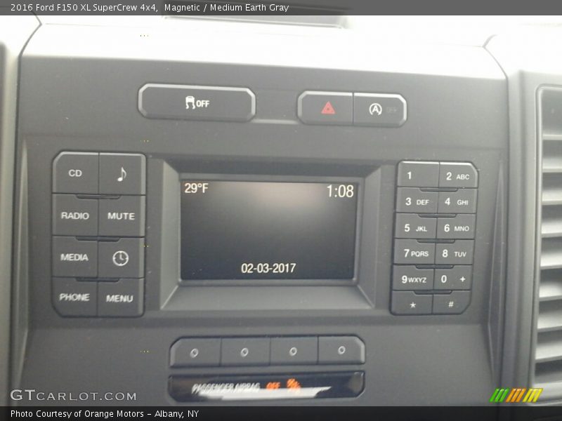 Magnetic / Medium Earth Gray 2016 Ford F150 XL SuperCrew 4x4