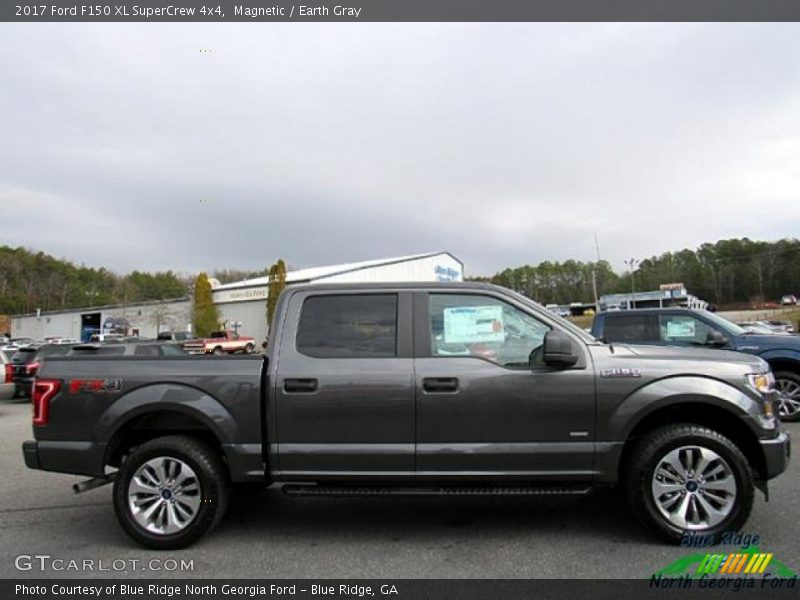 Magnetic / Earth Gray 2017 Ford F150 XL SuperCrew 4x4