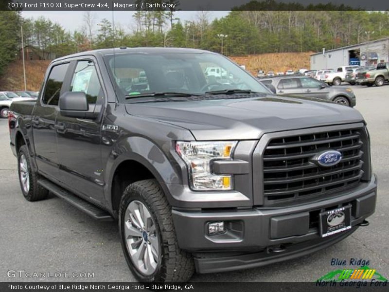 Magnetic / Earth Gray 2017 Ford F150 XL SuperCrew 4x4