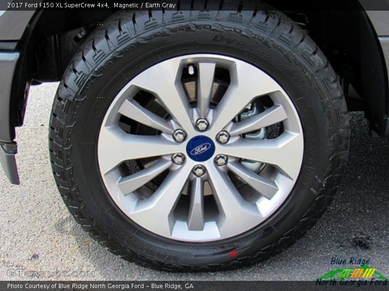 Magnetic / Earth Gray 2017 Ford F150 XL SuperCrew 4x4