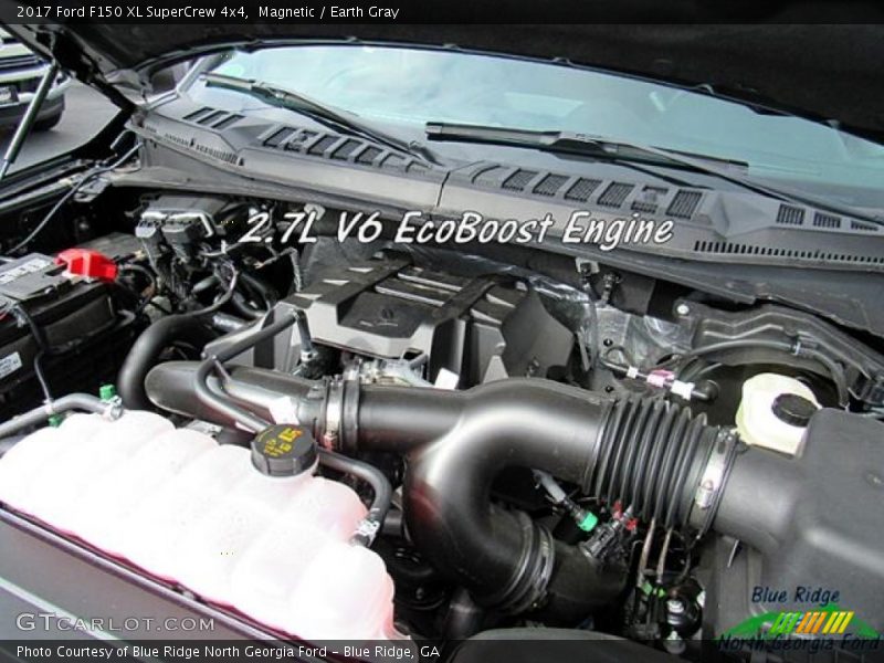 Magnetic / Earth Gray 2017 Ford F150 XL SuperCrew 4x4