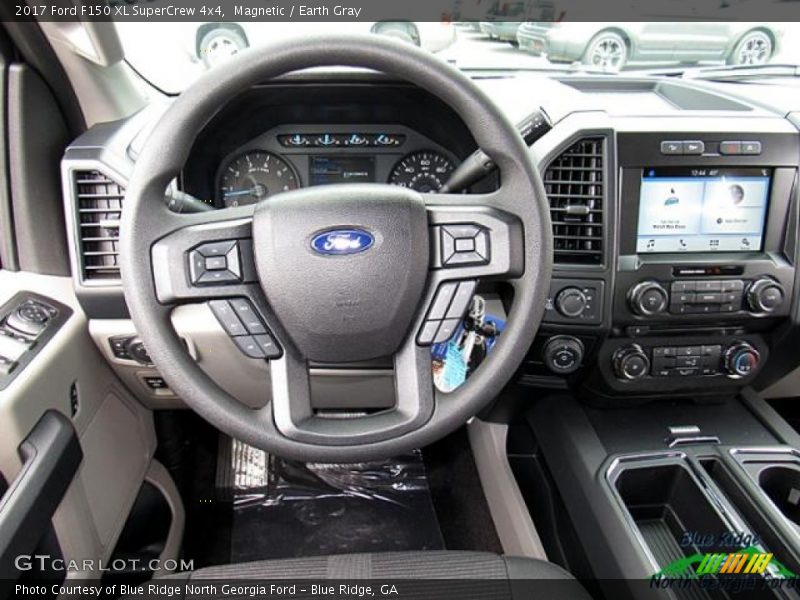 Magnetic / Earth Gray 2017 Ford F150 XL SuperCrew 4x4