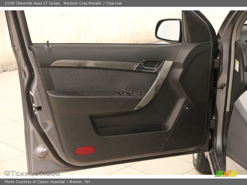 Medium Gray Metallic / Charcoal 2008 Chevrolet Aveo LT Sedan