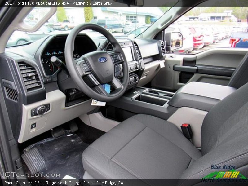 Magnetic / Earth Gray 2017 Ford F150 XL SuperCrew 4x4