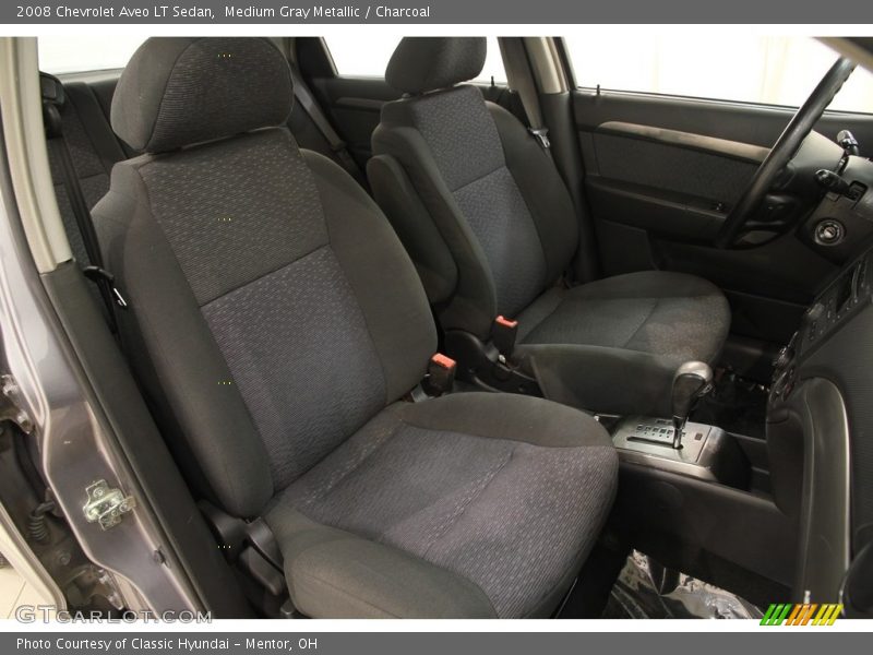 Medium Gray Metallic / Charcoal 2008 Chevrolet Aveo LT Sedan