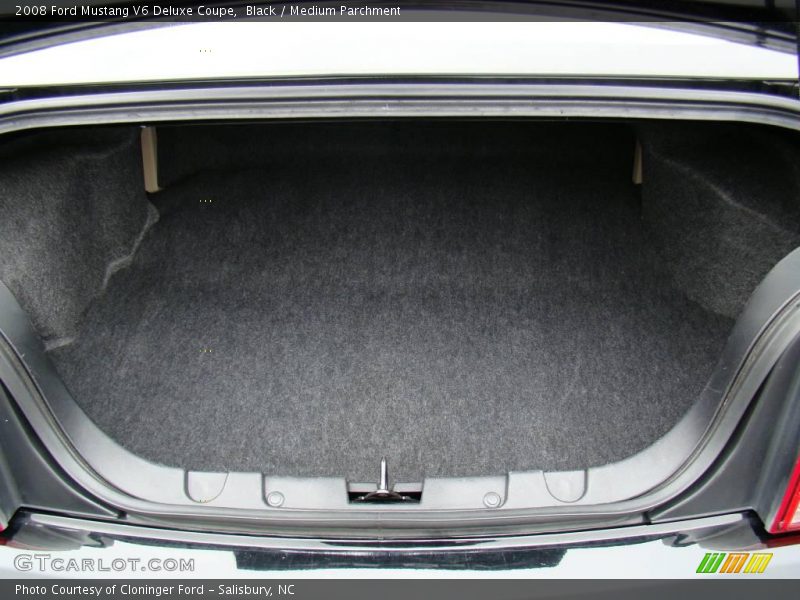 Black / Medium Parchment 2008 Ford Mustang V6 Deluxe Coupe