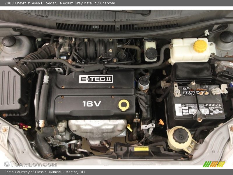 Medium Gray Metallic / Charcoal 2008 Chevrolet Aveo LT Sedan