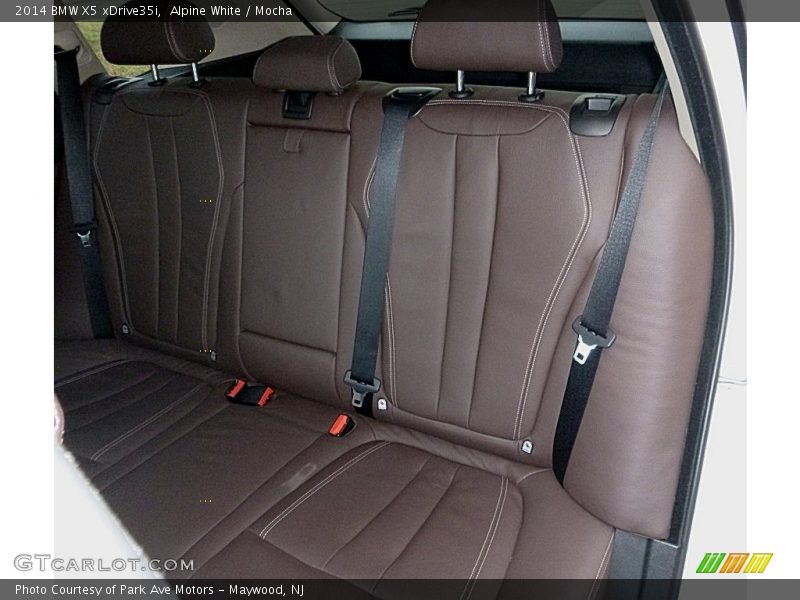 Alpine White / Mocha 2014 BMW X5 xDrive35i