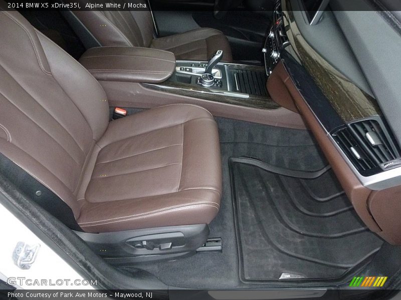 Alpine White / Mocha 2014 BMW X5 xDrive35i