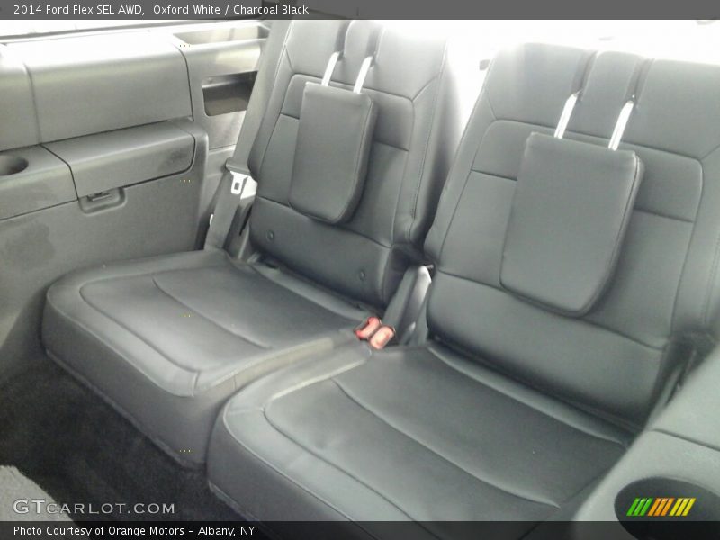 Oxford White / Charcoal Black 2014 Ford Flex SEL AWD