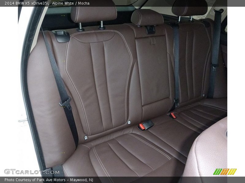 Alpine White / Mocha 2014 BMW X5 xDrive35i