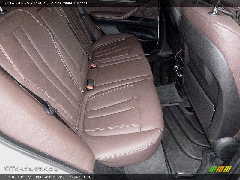 Alpine White / Mocha 2014 BMW X5 xDrive35i