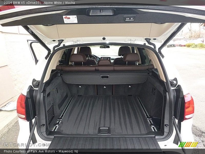 Alpine White / Mocha 2014 BMW X5 xDrive35i