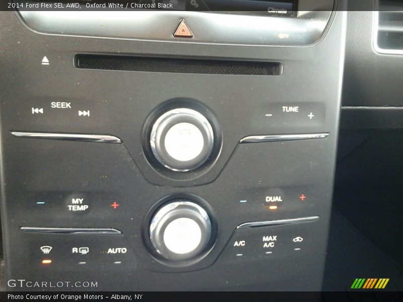 Oxford White / Charcoal Black 2014 Ford Flex SEL AWD