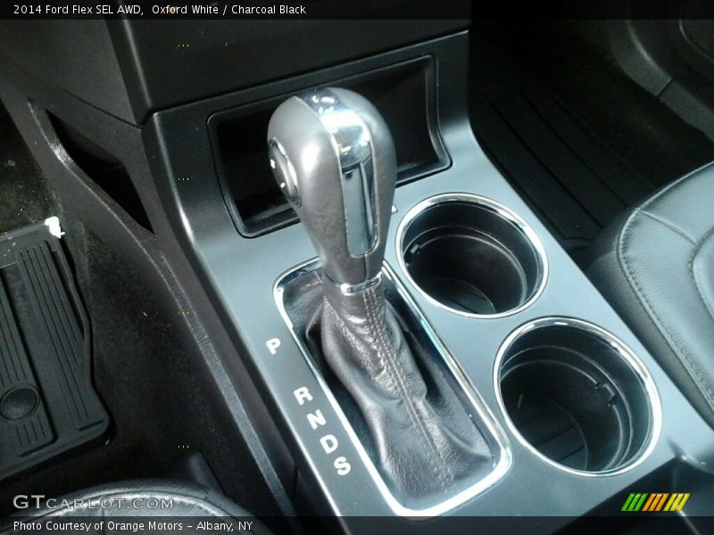 Oxford White / Charcoal Black 2014 Ford Flex SEL AWD