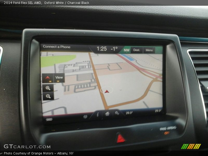 Oxford White / Charcoal Black 2014 Ford Flex SEL AWD